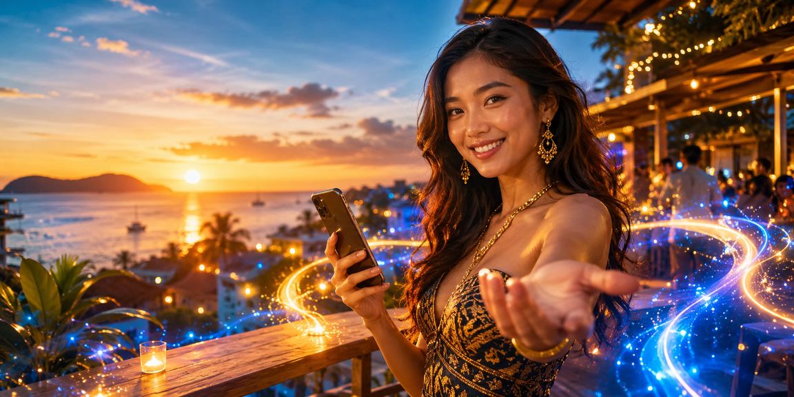Pengguna Kota Kinabalu menggunakan aplikasi kasino mudah alih untuk bermain jackpot dalam talian