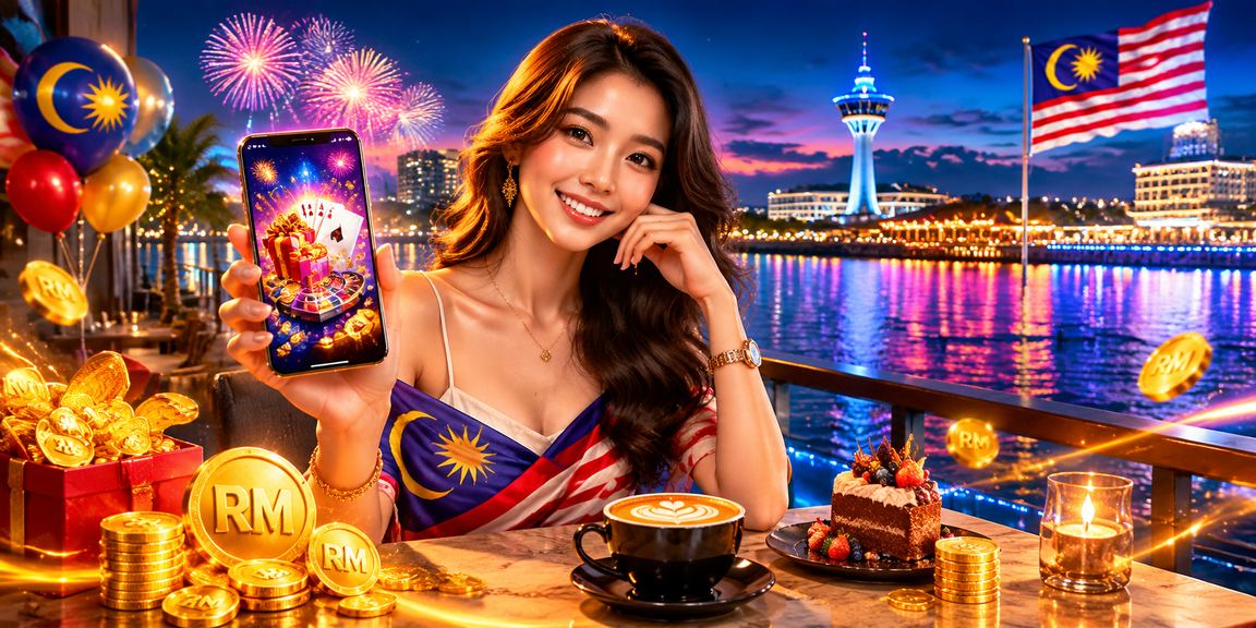 Pemain kasino mudah alih Malaysia menggunakan telefon untuk bermain slot dalam talian